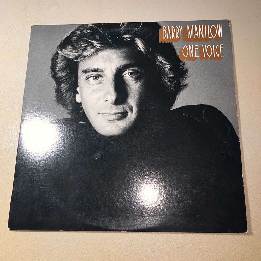 💙 Barry Manilow One Voice Vinyl Album